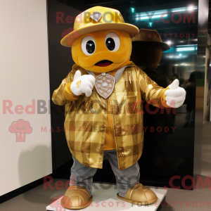 Mascot character of a Gold...