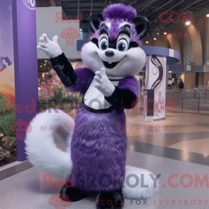 Mascottefiguur van een...