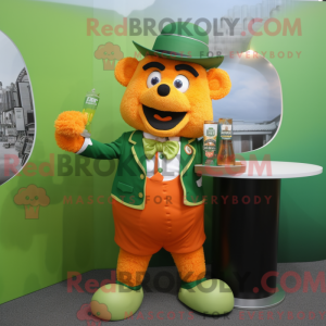 Mascot karakter van een...