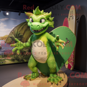 Mascot character of a Lime...