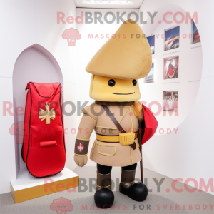 Mascot character of a Gold...