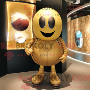 Mascot character of a Gold...