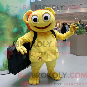 Maskot karakter af en...