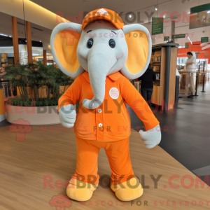 Mascottefiguur van een...