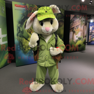 Mascottefiguur van een...