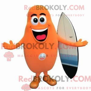 Mascot character of a Peach...
