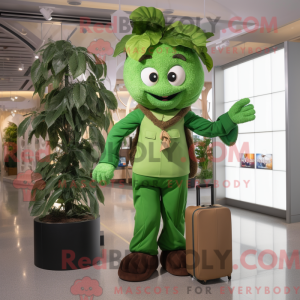Mascot character of a Olive...
