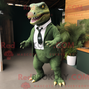 Mascot karakter van een...