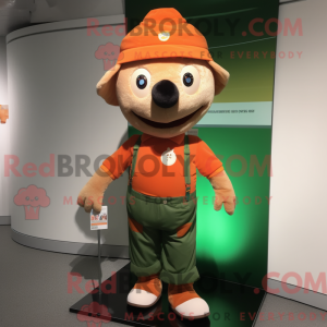 Mascottefiguur van een...