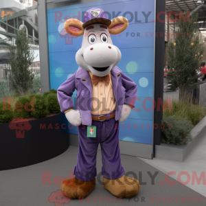 Maskot karakter af en...