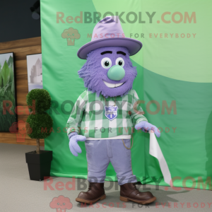 Maskot karakter af et...