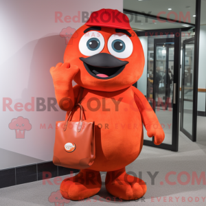 Mascottekarakter van een...