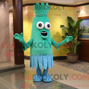 Mascot karakter van een...