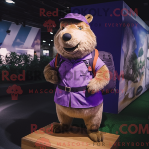 Mascot karakter van een...