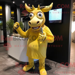 Personnage mascotte d un...