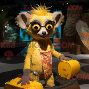 Mascottekarakter van een...