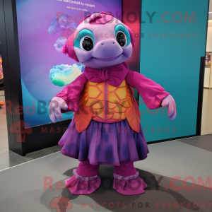 Mascot karakter van een...