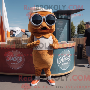 Personnage mascotte d un...