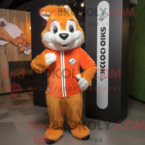 Mascot character of a...