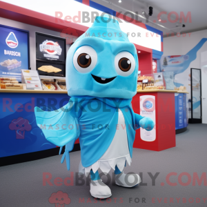 Mascot karakter van een...
