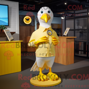 Mascottefiguur van een...