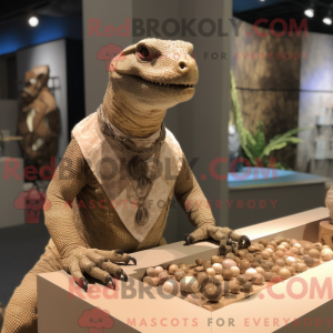 Mascottekarakter van een...