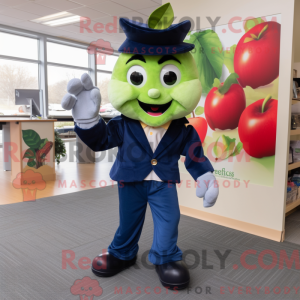 Mascot character of a Navy...
