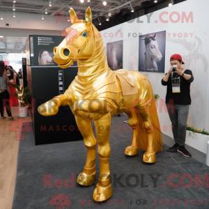 Mascottekarakter van een...