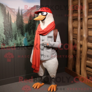 Mascot character of a Red...