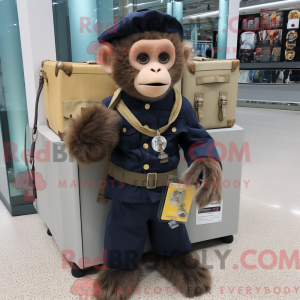 Mascot karakter van een...