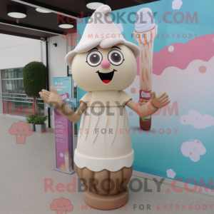 Mascot karakter van een...