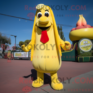 Mascot character of a Lemon...