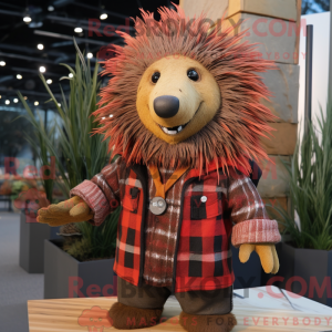 Mascot karakter van een...