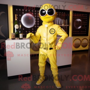 Mascottekarakter van een...