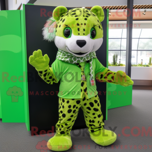 Mascot character of a Lime...