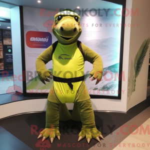 Mascottekarakter van een...
