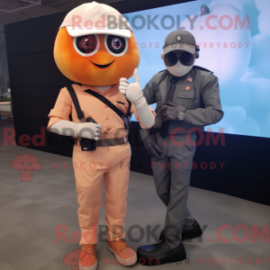 Mascot karakter van een...