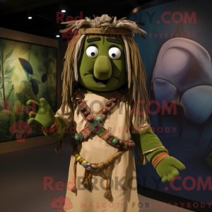 Mascottefiguur van een...