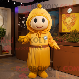 Mascottefiguur van een...
