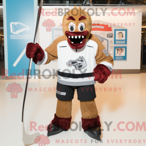 Mascottefiguur van een...