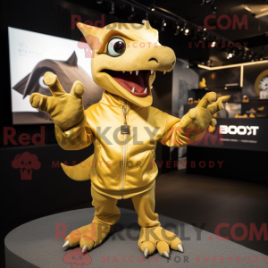 Mascot character of a Gold...