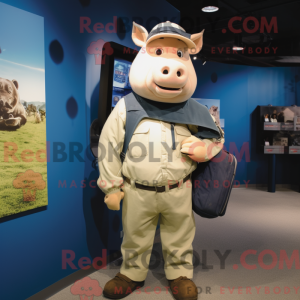 Personaje mascota de una...