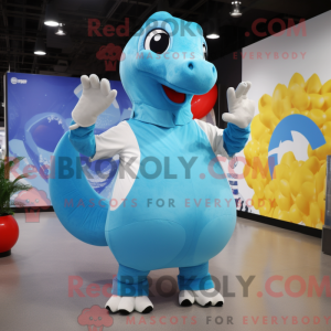 Personnage mascotte d un...