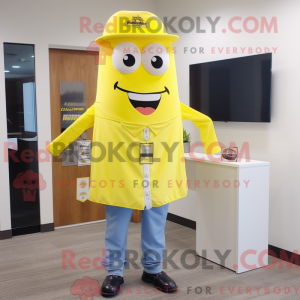 Mascottefiguur van een...