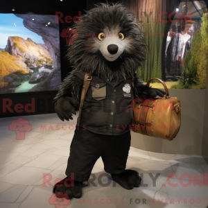 Mascot karakter van een...