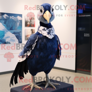 Mascot character of a Navy...