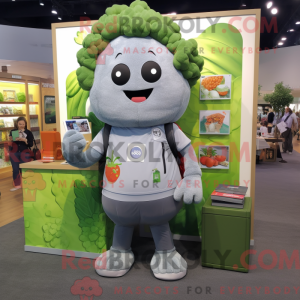 Mascot character of a Gray...