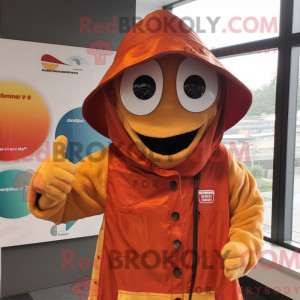Mascottekarakter van een...
