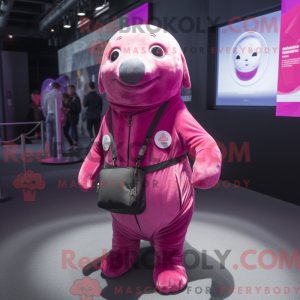 Mascottekarakter van een...