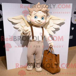Mascot character of a Cream...